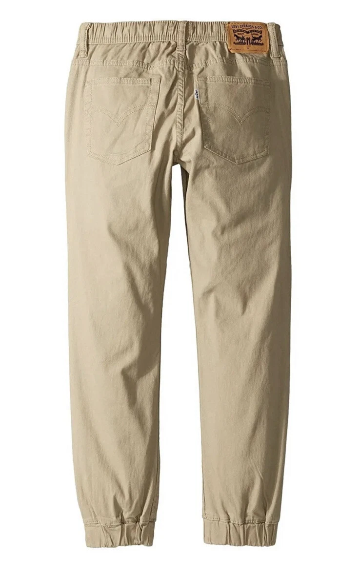Levi khaki joggers hot sale