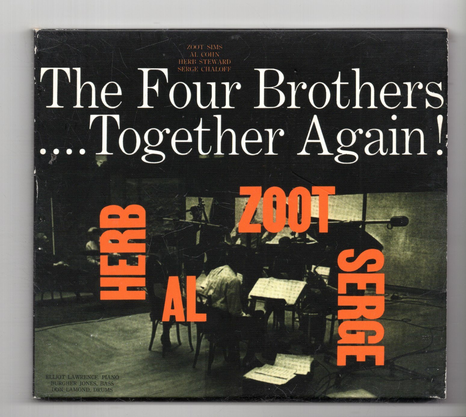 (KA187) Herb Al Zoot Serge, The Four Brothers ... Together Again! - 2000 CD
