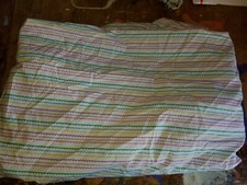 Land of Nod "Colorful Waves" Crib Fitted Sheet