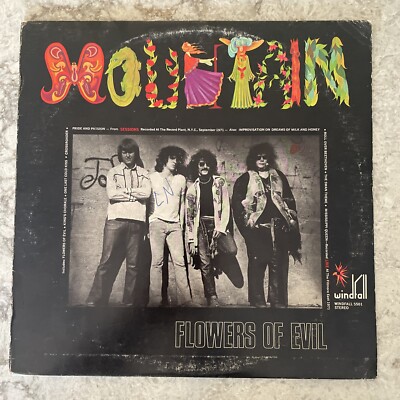 CD Mountain Flowers Of Evil SICP1781PROMO Bell Records, Windfall Records 紙ジャケ /00110 CD Mountain Flowers Of Evil SICP1781PROMO Bell Records