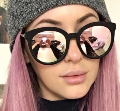 Sunglasses Brand Design Coating Mirror Ladies Sunglasses DE SOL