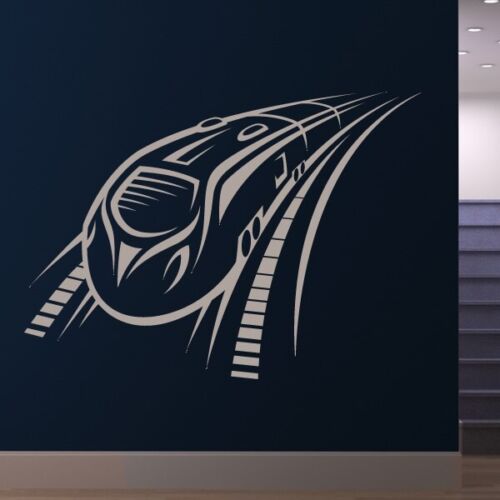 Adesivo artistico da parete treno interurbano Speeding (AS10134) - Foto 2 di 2