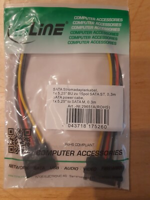 SATA Stecker (15-polig)  SATA Buchse IDE DVD S-ATA 