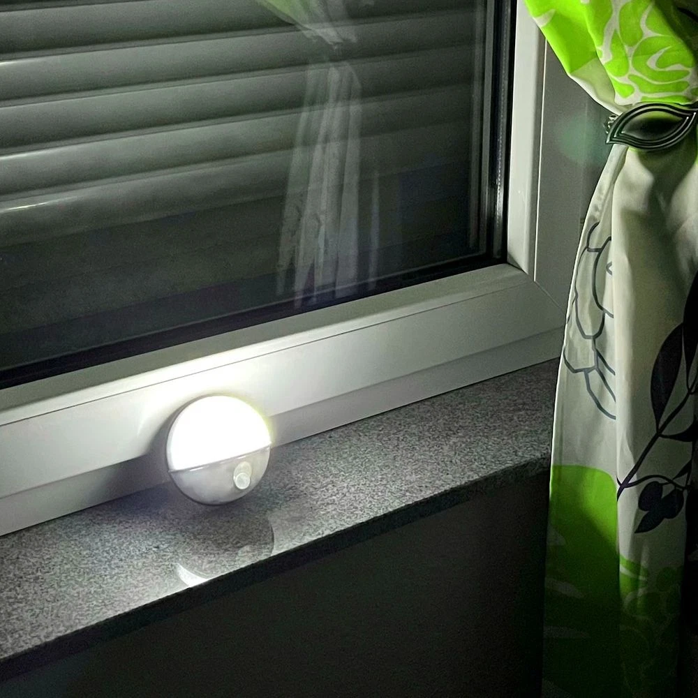 Luz nocturna detector de movimiento 3 LED seguridad emergencia escaleras luz sensor de movimiento