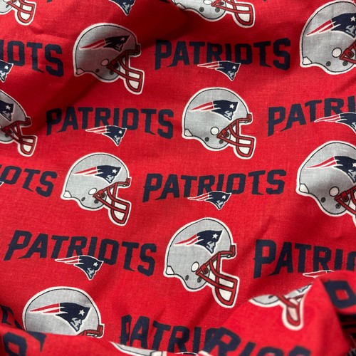 9+ Yards New England Patriots Stoff Baumwolle Football NFL 54" breit - Bild 2 von 8
