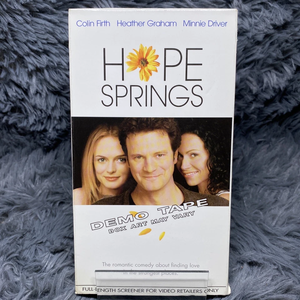 Hope Springs VHS 2004 Full Length Demo Colin Firth Heather Graham Oliver Platt Foto 2 de 4