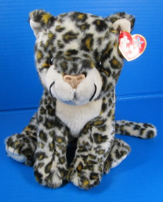 TY Beanie Buddy Plush Leopard Cheetah -Sneaky- With Tags Vintage 2000