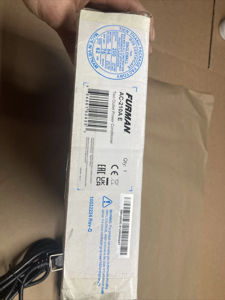 Furman AC-210A E Two Outlet Power Conditioner Defected But Works - Image 4 of 4