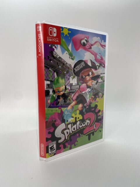 Nintendo Switch - Splatoon 2 CASE ONLY - No Game Replacement Case