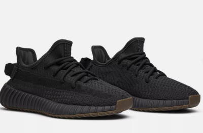 adidas Yeezy Boost 350 V2 'Cinder Non-Reflective' Black FY2903 SIZE 4.5 NEW