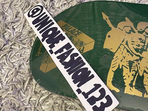 PALACE SKATEBOARDS X HARRODS SKATE DECK 8,25 LEGNO TRI FERG - Foto 3 di 3