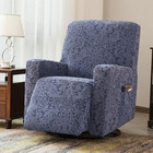 Jacquard Recliner Elastic Lazy Chair Lounge Chair Slipcover Chair Seat Cover