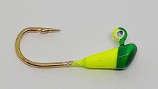 50 NEW Painted Shad Dart Jigheads 1/32 oz Fishing Hooks Lures Bait brass hook