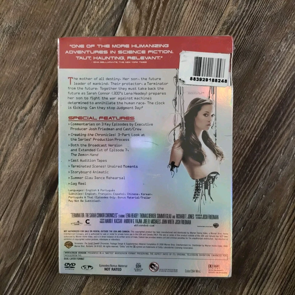 Terminator: the Sarah Connor Chronicles: the Complete First Season NEW - Image 2 of 2