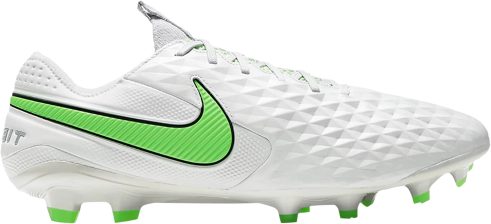 Nike Tiempo Legend 8 Elite FG Spectrum Pack White Green Soccer