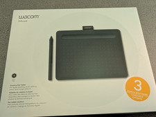 Wacom Intuos Graphics Tablet with Pen Stylus, USB Connectivity, Black