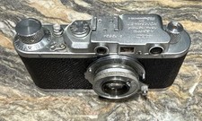 RARE Soviet Camera FED - NKVD Lens INDUSTAR - 10 3,5 / 50 Serial number:172624