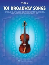 101 Broadway Songs for Viola by Hal Leonard Publishing Corporation (English) Pap
