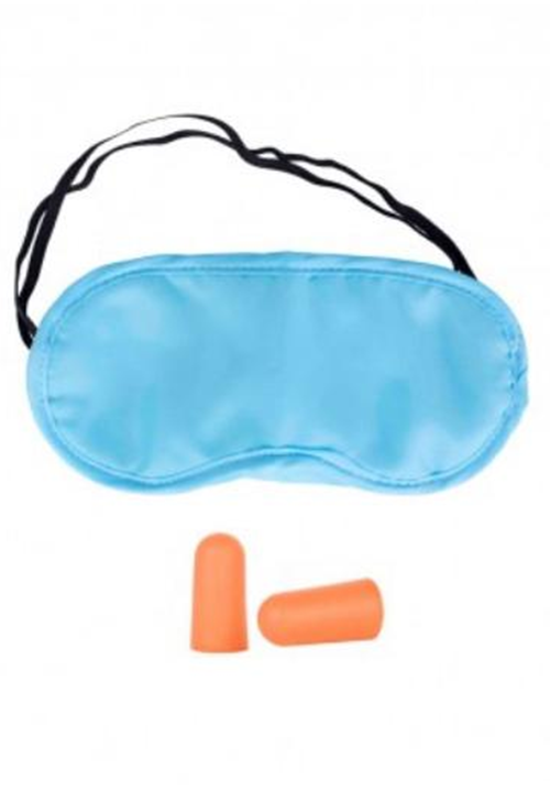 Travel Eye Mask Eye Plugs Set Flight sleep Travel Rest Sleep Cover Set ear Plugs