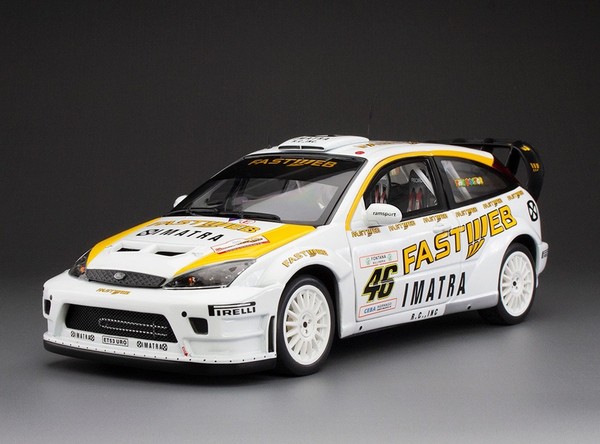 Sunstar 1/18 2004 Ford Focus Rs Wrc #46 V.Rossi/C.Cassina -Monza Rally Show-image