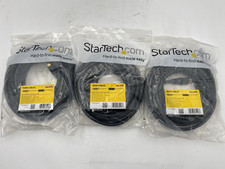 Lot of 3 StarTech 25ft HDMI to DVI-D Cable - M/M HDDVIMM25
