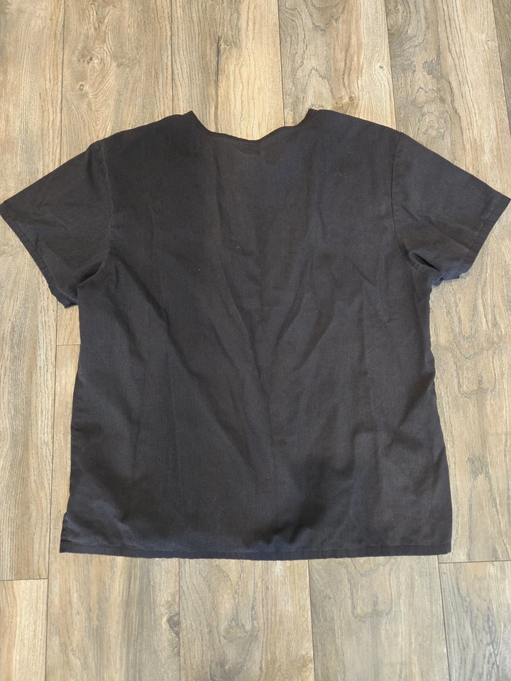 Blusa Médica Dickies Grande Hombre - Negra Foto 3 de 4