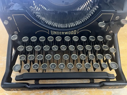 1900’s Underwood No.5 Typewriter. Restoration or Parts. Nice Condition. - Picture 2 of 24