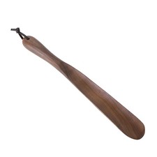 wood Shoe Horn Long Handle for Men, Women, Kids, Pregnancy Wooden Shoehorn