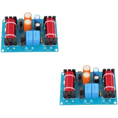  2pcs Frequenzteiler Distributor 3 -Wege -Lautsprecher Audio -Crossover
