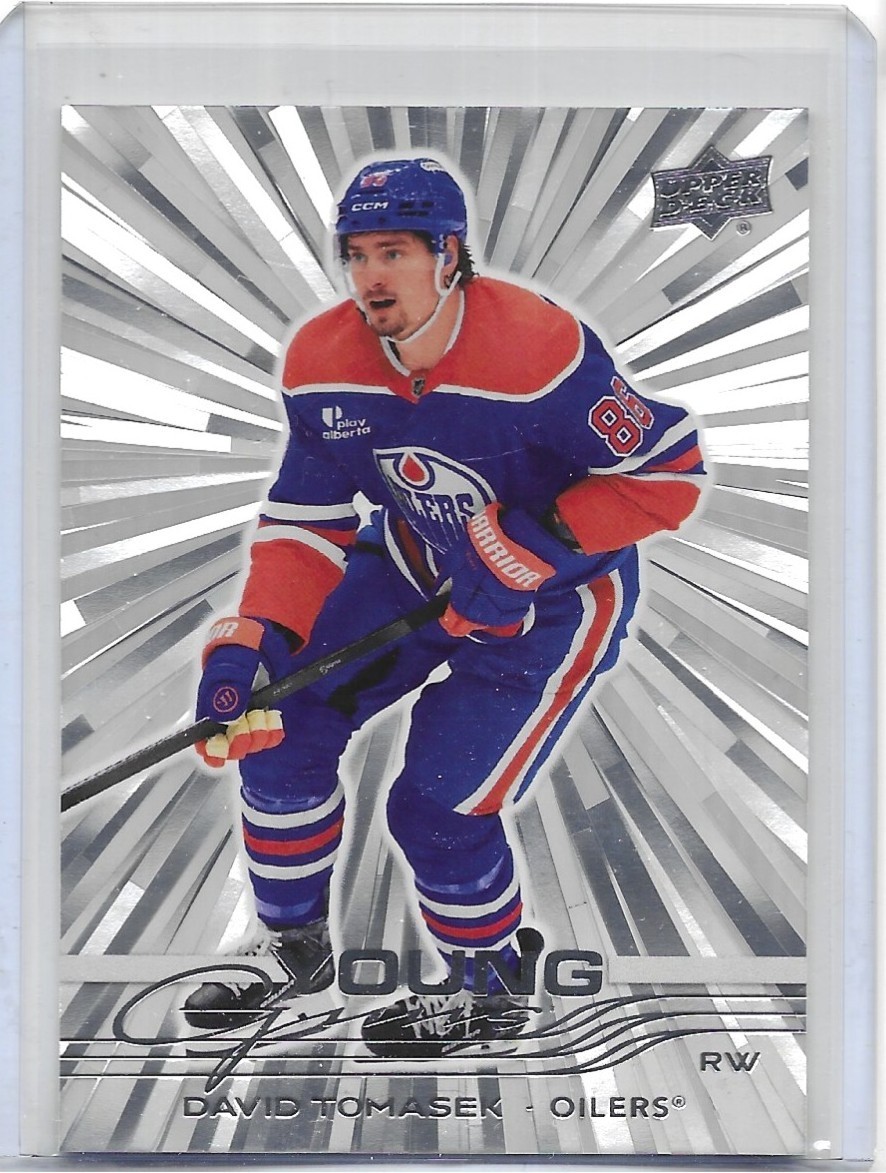 David Tomasek 2025-26 Upper Deck Outburst #481 YG