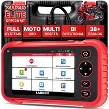 Launch Crp129mt Pro Motorcycle Scanner Tool For Honda Yamaha Polaris Suzuki Bmw