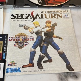 Virtua Cop (Sega Saturn,1995) SS, Japan Import - US SELLER