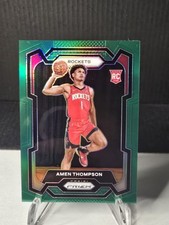 2023-24 Panini Prizm - Amen Thompson #150 Green Prizm Rookie 
