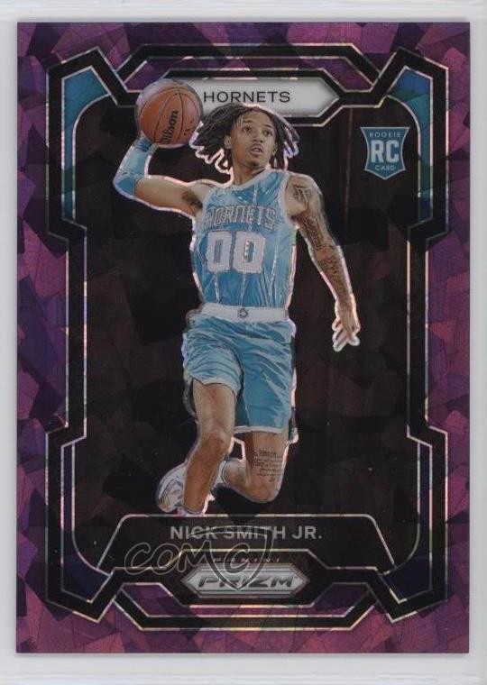 2023-24 Panini Prizm Purple Ice Prizm 88/149 Nick Smith Jr #135 jg5