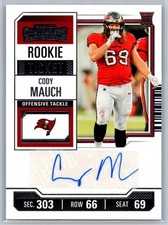 2023 Panini Contenders #169 Cody Mauch Rookie RC AUTO Rookie Ticket Buc's