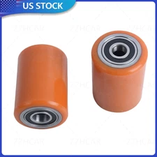 2Pcs GWK-W45ZHD-LW For Hyster Model W45ZHD W45Z HD Pallet Jack Load Wheel Kit