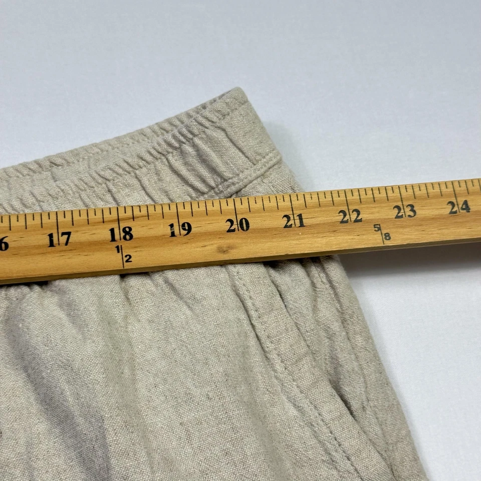 Шорты мужские Tommy Bahama 3XL бежевые льняная смесь эластичные на талии на шнурке повседневные - Изображение 2 из 4