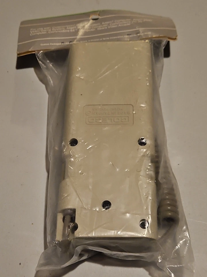 Coleco ColecoVision & Adam OEM Controller White Sealed In Archer Original Packag - Image 2 of 2