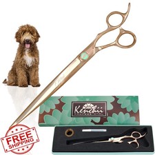 Kenchii Rose 9" Straight Dog Grooming Scissors Sharp Durable