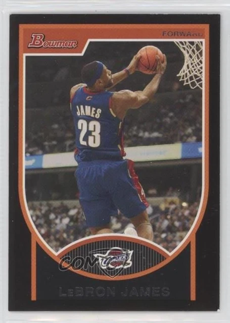 2007-08 Bowman Draft Picks & Stars LeBron James #23