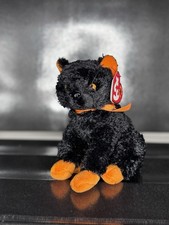 Ty Beanie Baby Fraidy the Black Cat 6-inch Stuffed Animal Toy Plush