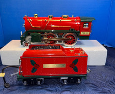Mth Lionel Christmas Std. Gauge Tinplate No. 384E Steam Engine