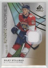 2019 SP Game Used Authentic Rookies Gold Jersey Relics /599 Riley Stillman 3x1