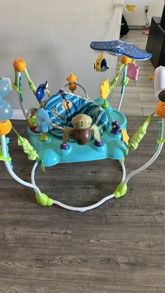 Disney Baby Finding Nemo Sea of Activities Jumper 60701 - Image 3 of 4