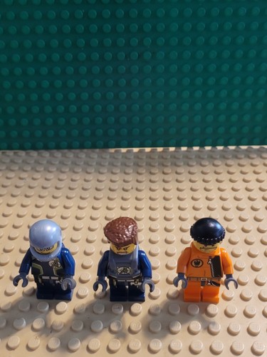 LEGO Genuine Minifigures 3x Agents Fuse & Charge & Henchman Proxy AGT011 AGTLot8 - Picture 2 of 11