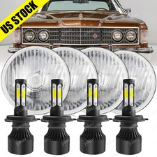 For Cadillac Eldorado 1958-1973 1974 4pcs 5 34 5.75 Inch Led Headlight Hilo