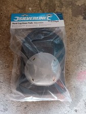 Silverline Hard Cap Knee Pads Adjustable Knee Protection Heavy Duty
