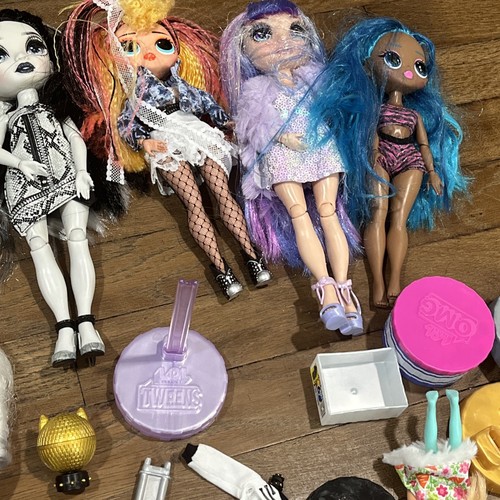 LOL Surprise OMG Lot MGA Small Size Dolls - Picture 4 of 8