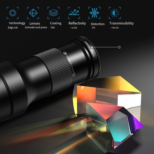 Photographie améliorée avec kit téléobjectif macro 6X idéal pour tout régl