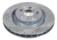 Febi Bilstein Bremsscheibe Hinten FüR MERCEDES-BENZ